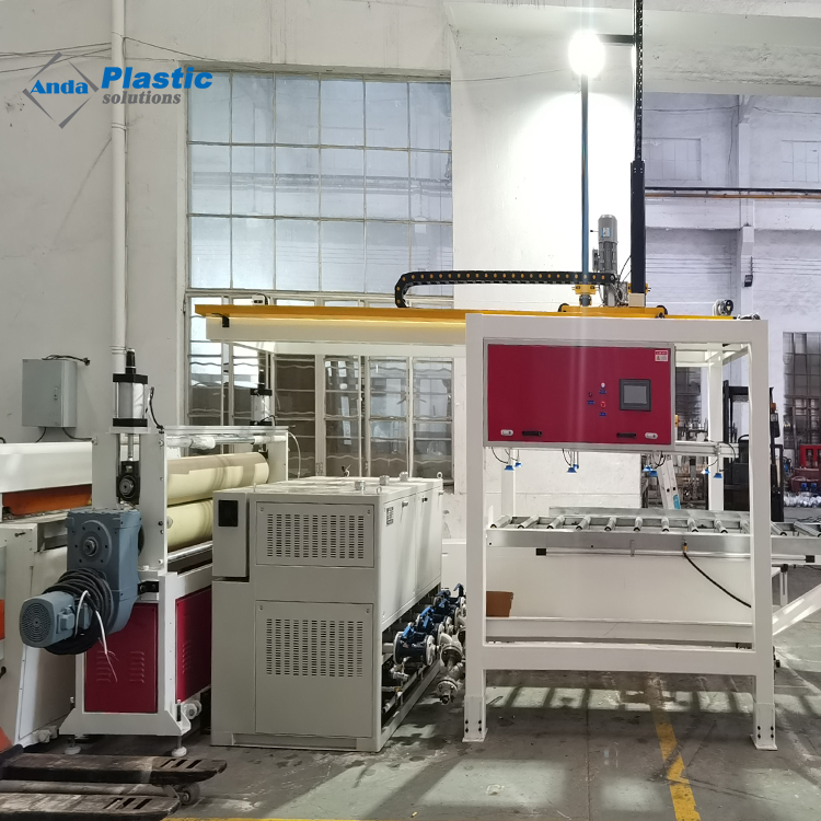 Dây chuyền sản xuất tấm nhựa PVC