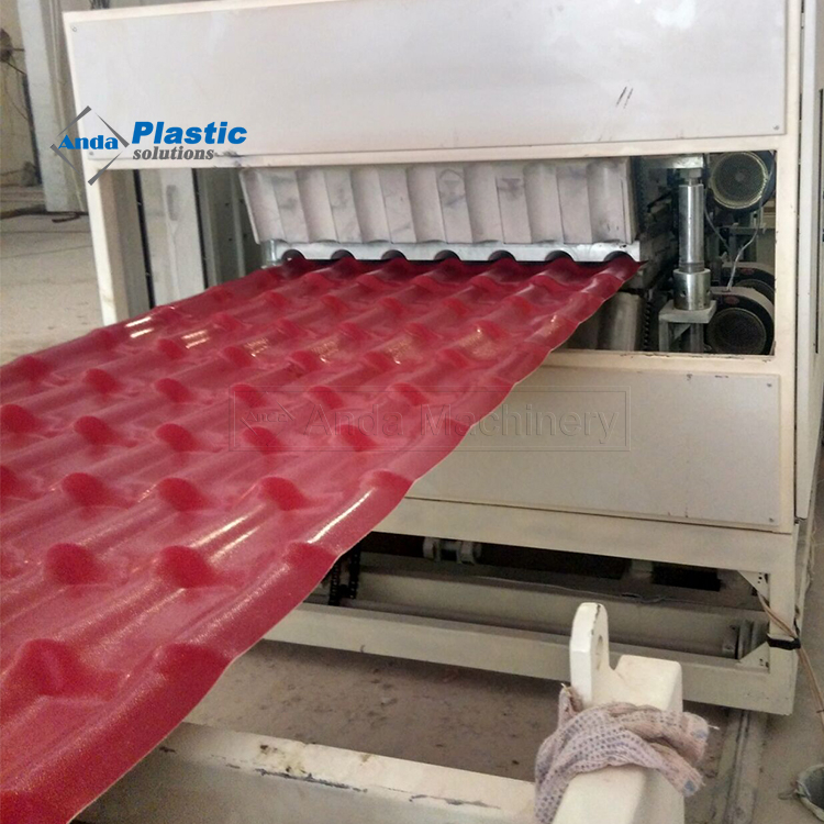 Dây chuyền sản xuất tấm lợp PVC tổng hợp ASA